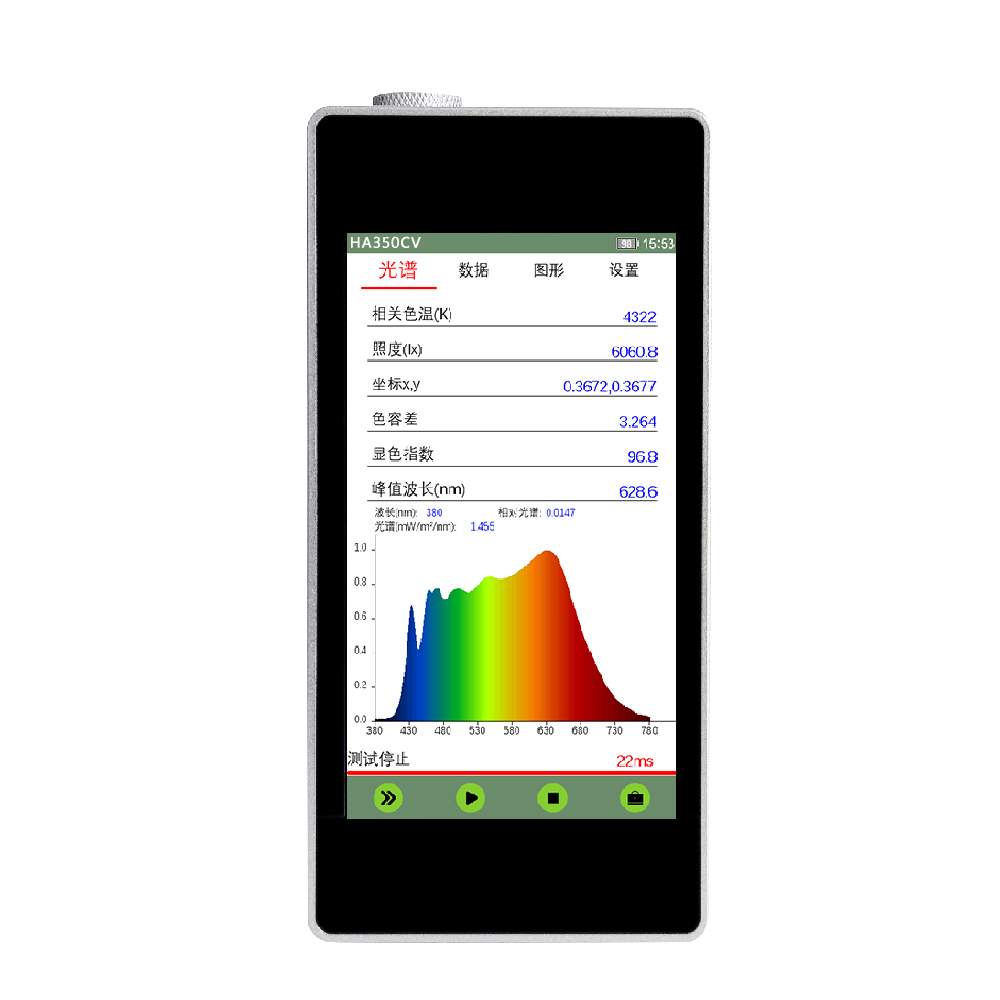 HA350CV影視照明光譜照度計