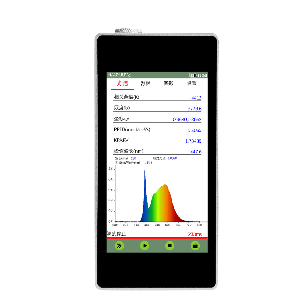 HA350UVZ 植物光照紫外光譜分析儀